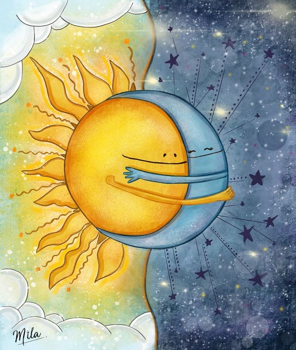 The Sun and Moon